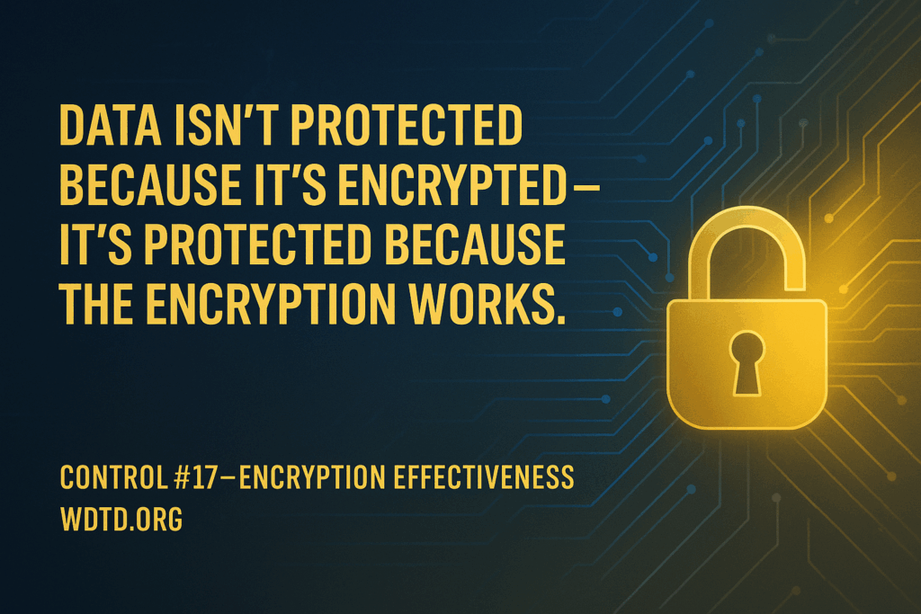 16 11 2026 encryption effectiveness